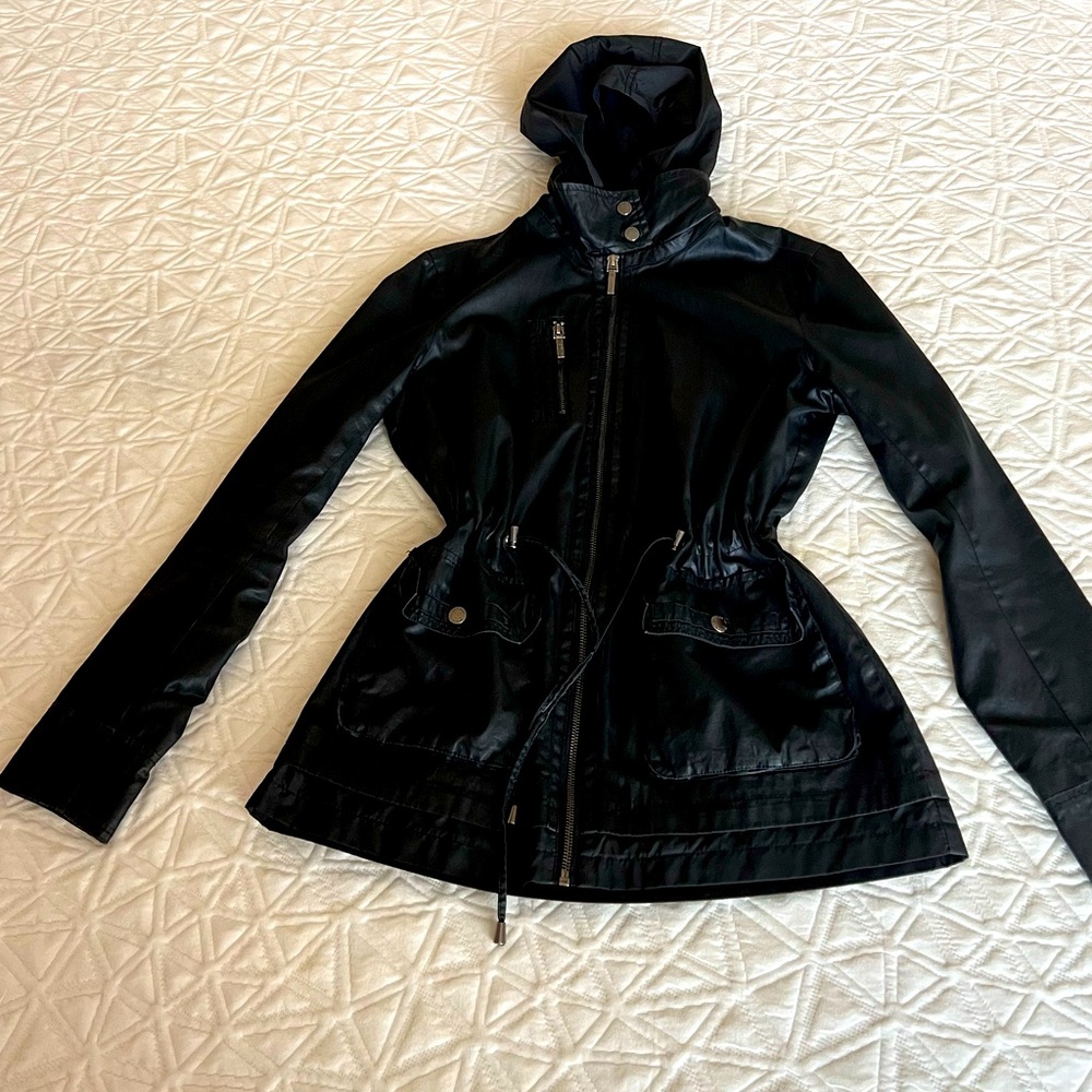 Collection B Junior Rain Coat Cinched Waist